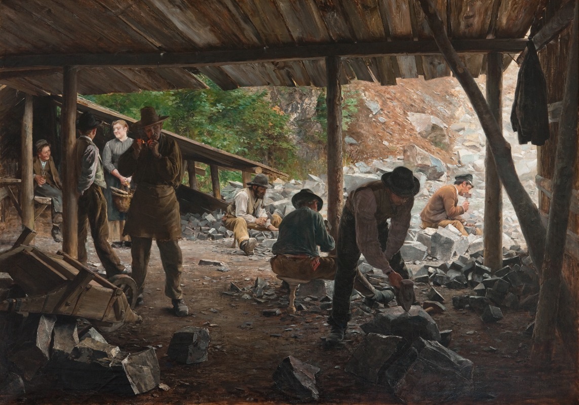 Axel Jungstedt - Stone Workers
