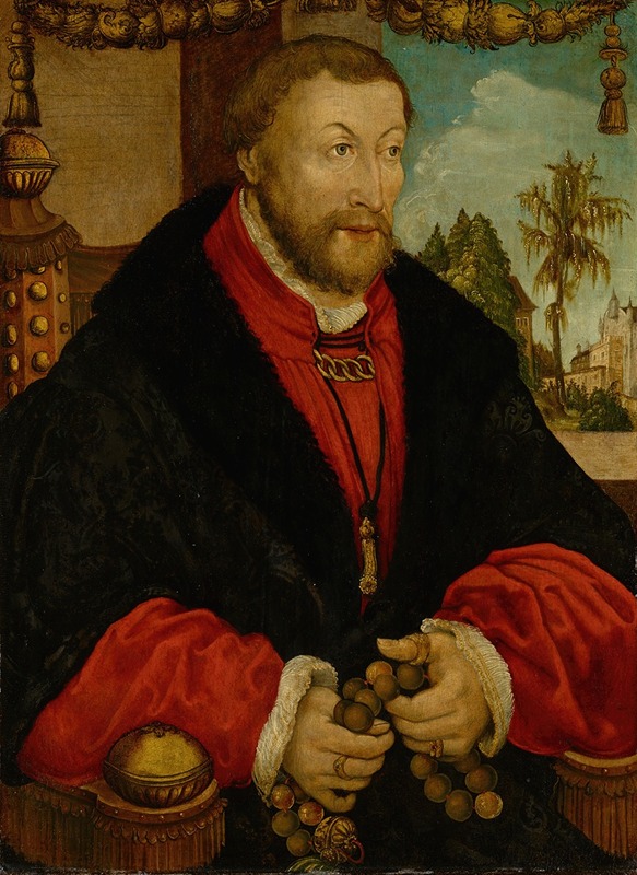 Bartolomeo Vivarini - Portrait of Wolfgang, Count Palatine