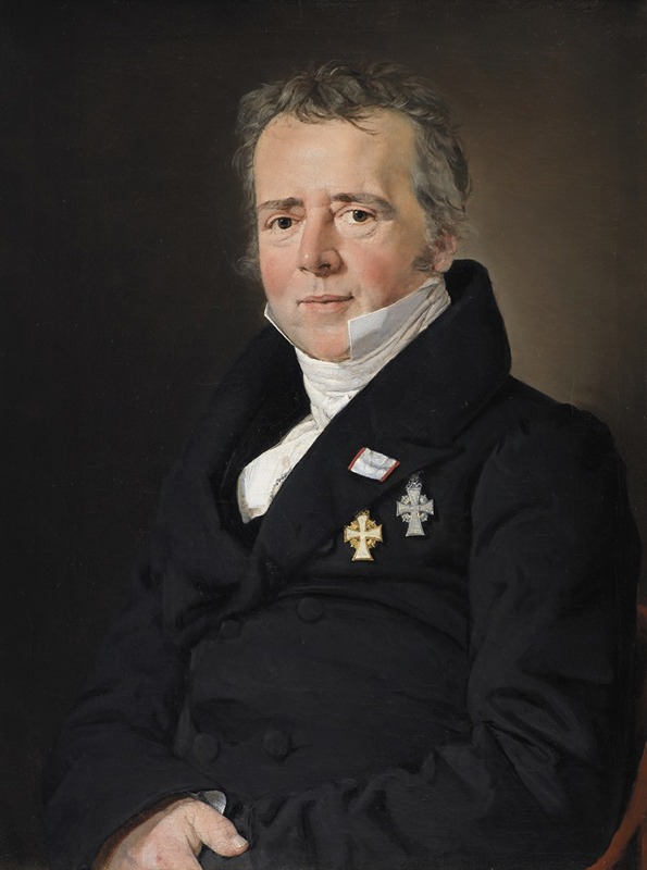 Christian Albrecht Jensen - Portrait of the Scientist Hans Christian Ørsted