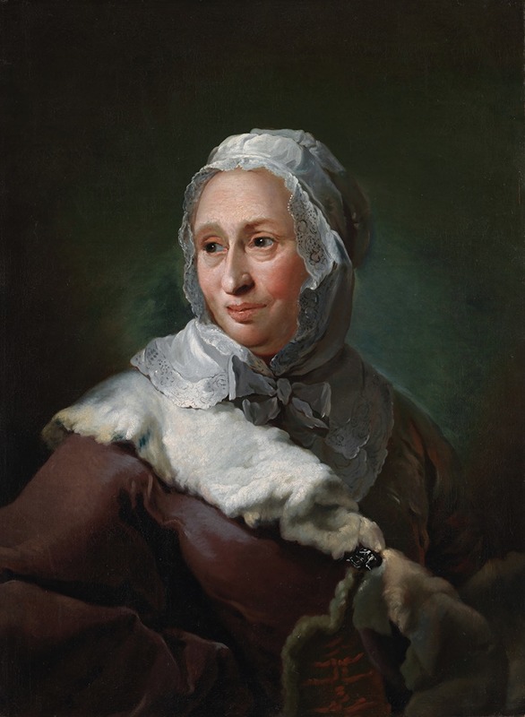 Carl Gustaf Pilo - Portrait of Elisabeth Marie Fabritius, née d’Abbestée