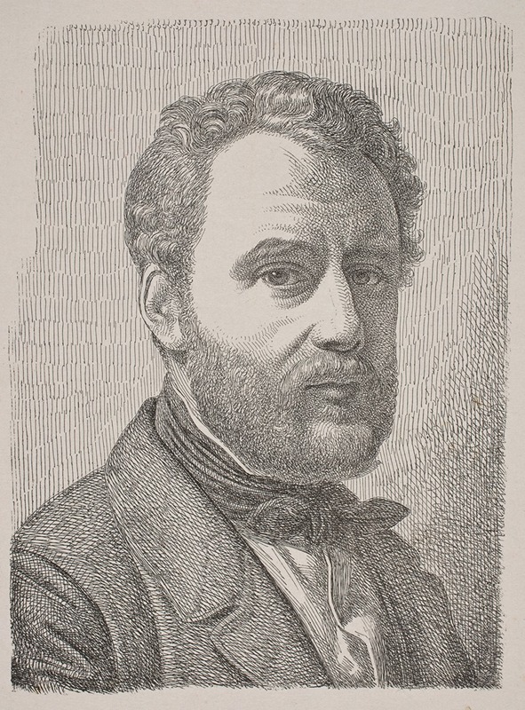 Constantin Hansen - Portræt af Wilhelm Marstrand