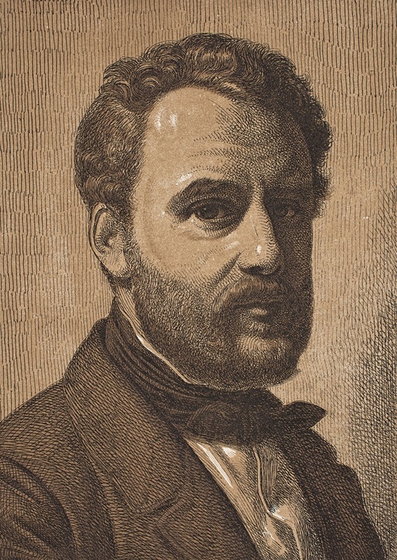 Constantin Hansen - Portræt af Wilhelm Marstrand