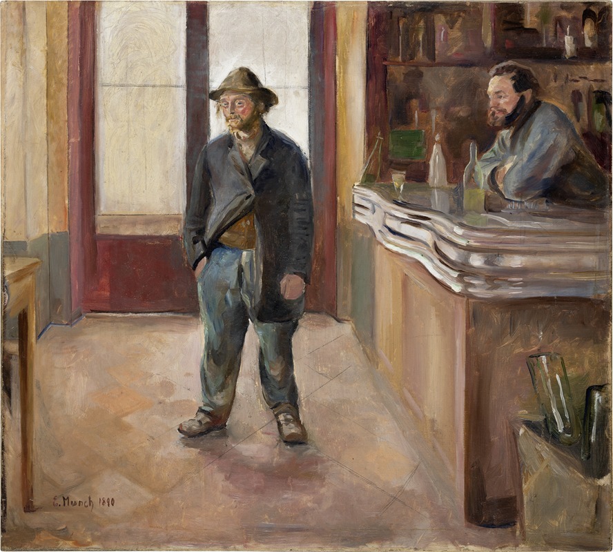 Edvard Munch - In the Tavern
