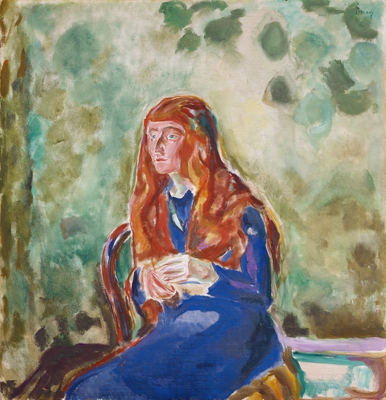 Edvard Munch - Portrait of Käte Perls