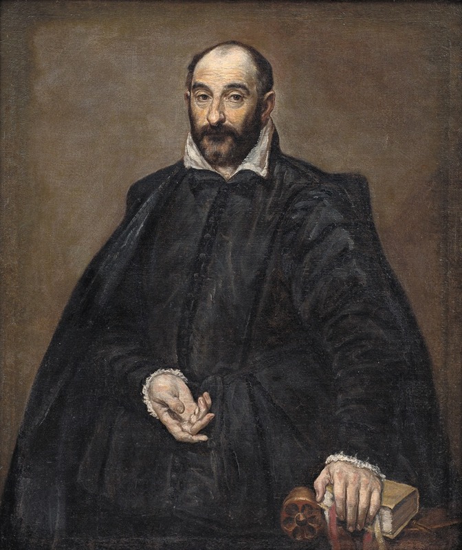 El Greco (Domenikos Theotokopoulos) - Portrait of a Man