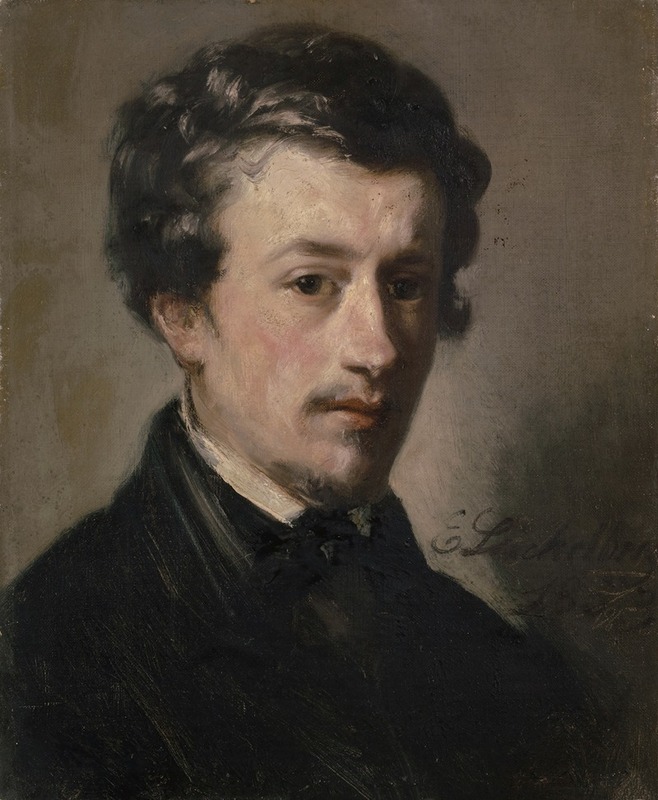 Ernst Stückelberg - Portrait of the Painter Daniel Ostermann (1830–1853)