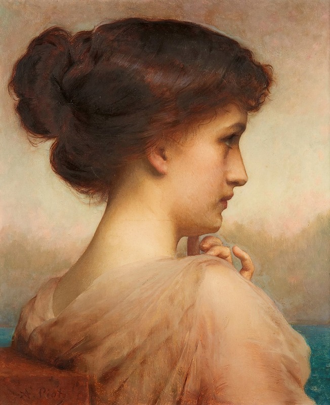 Etienne Adolphe Piot - Sappho