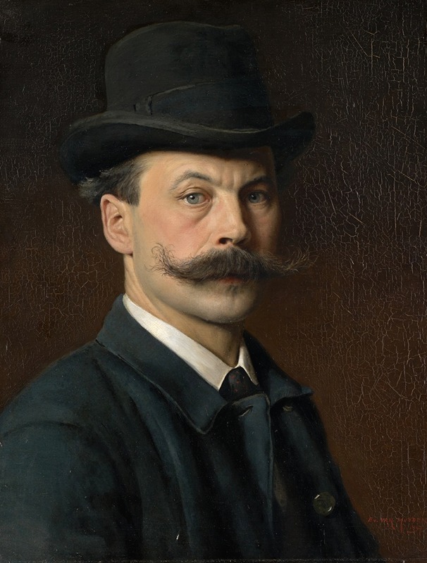 Evert Louis van Muyden - Self-Portrait