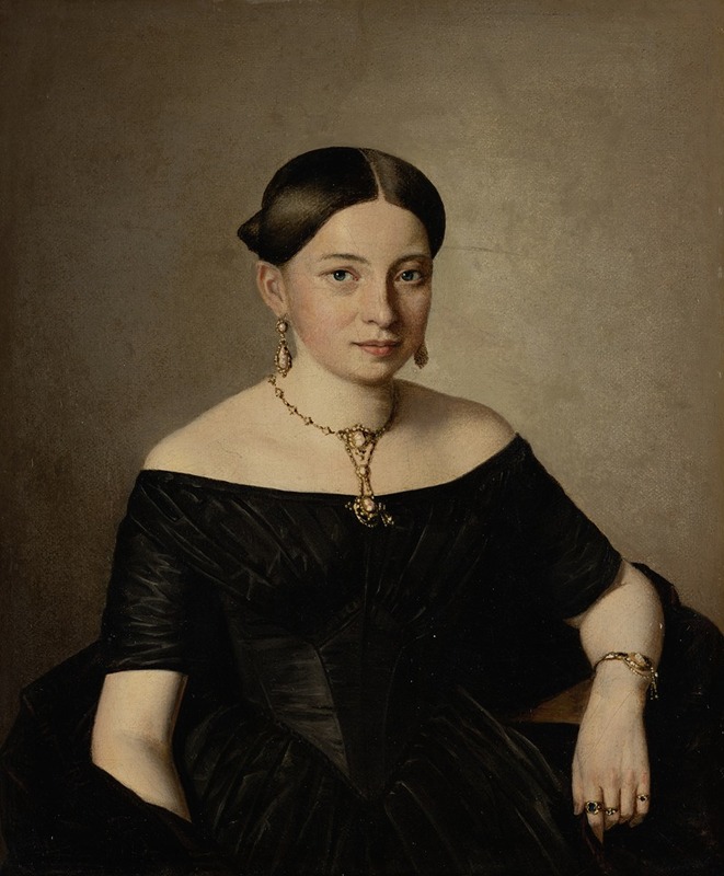 Ferdinand Georg Waldmüller - Countess Dimitri Tatischeff