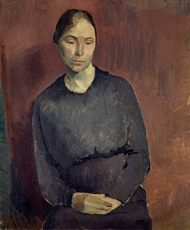 Franz Marent - Portrait of a Woman (Mrs. Isch)
