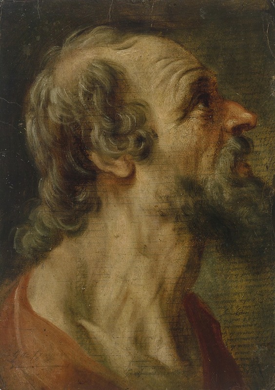 Gaspar de Crayer - Brustbild eines älteren Mannes nach rechts