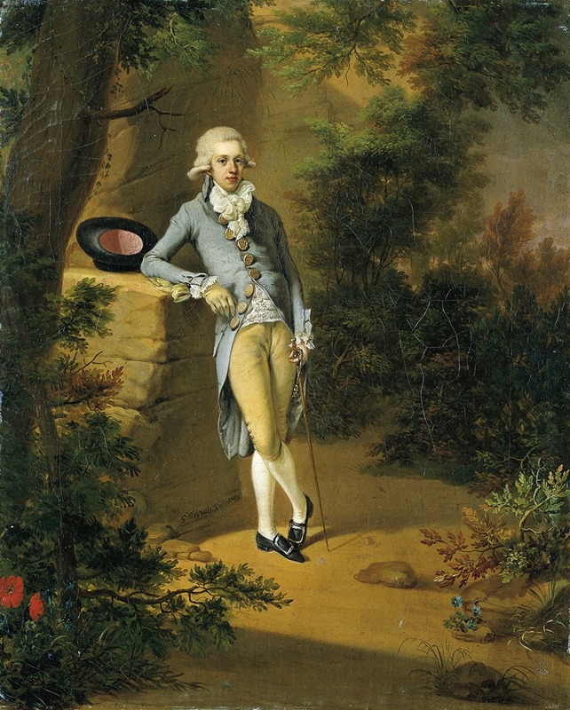 Georg Karl Urlaub - Portrait of Johann Georg von Holzhausen