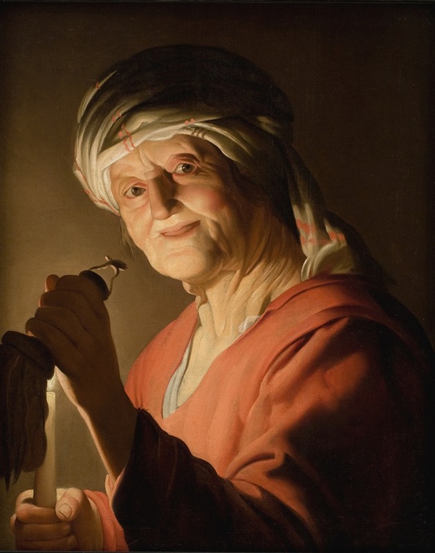 Gerard van Honthorst - An Old Woman