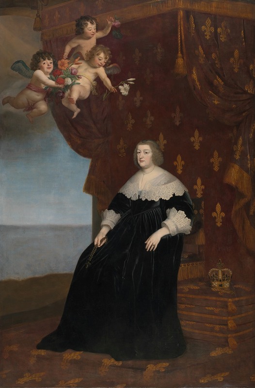 Gerard van Honthorst - Maria de Medici