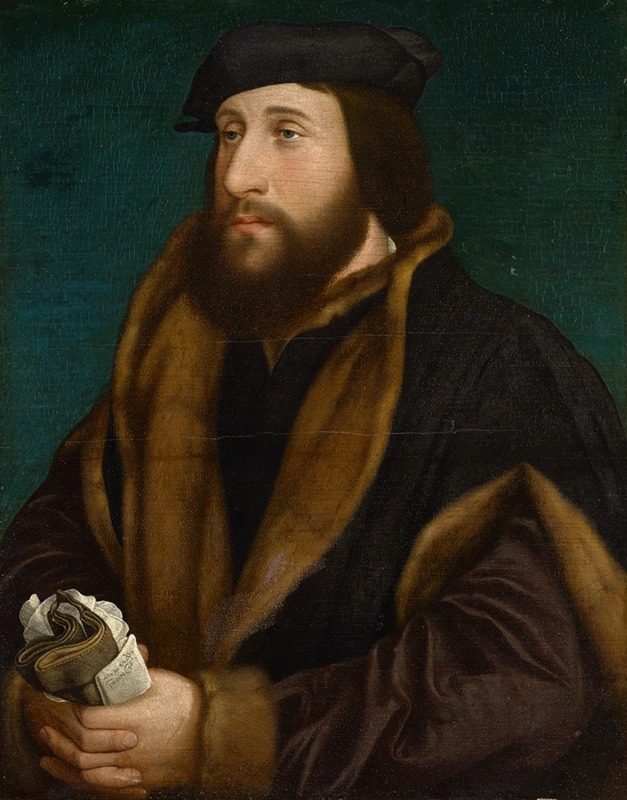 Hans Holbein The Younger - Portrait of an Englishman or Scotsman
