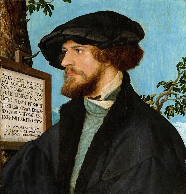 Hans Holbein The Younger - Portrait of Bonifacius Amerbach