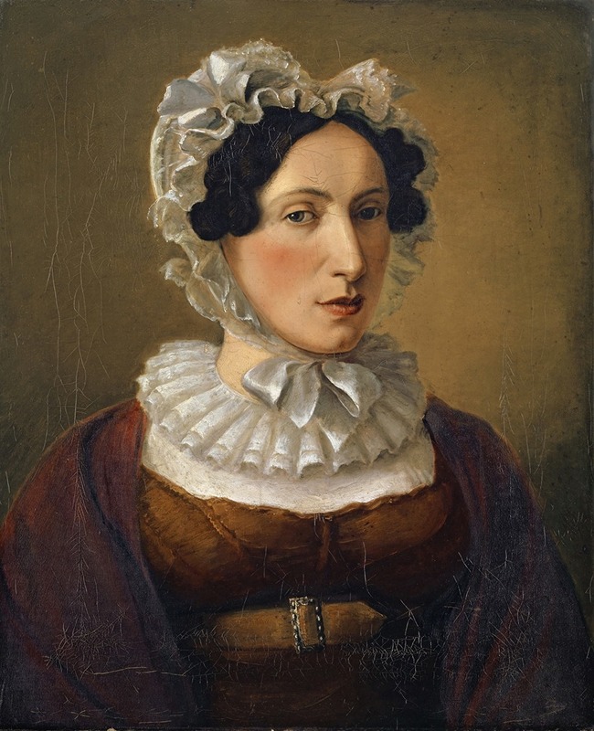 Jakob Christoph Miville - Portrait of the Artist’s Sister-in-Law, Salome Miville-Keller