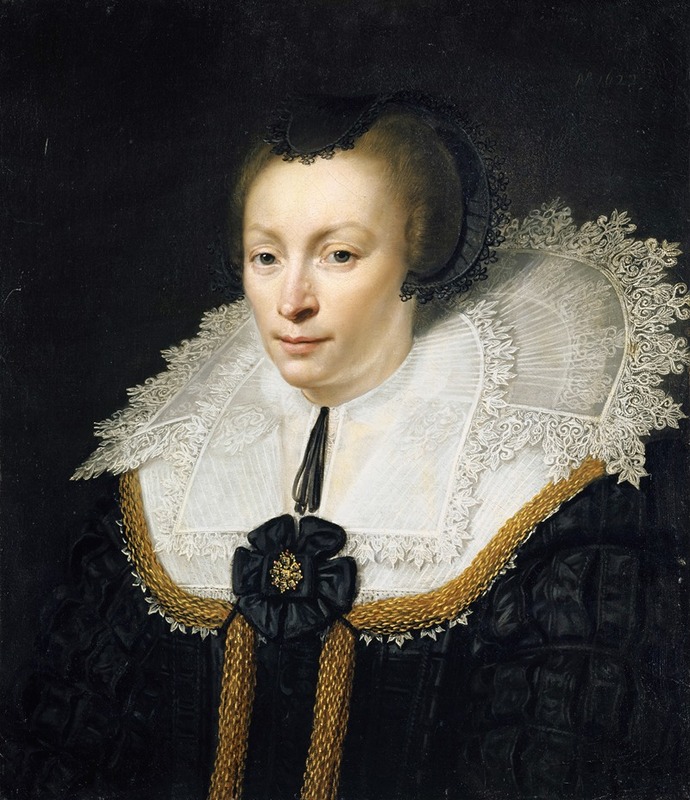 Jan Anthonisz van Ravesteyn - Half-Length Portrait of a Lady