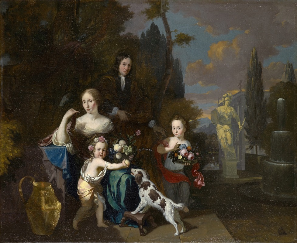 Jan Baptist Weenix - Portrait of a Family