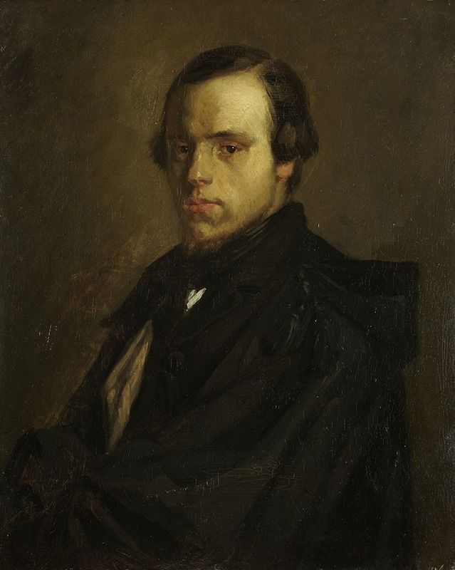 Jean-François Millet - Portrait of Mister le Courtois, the Artist’s Brother-in-Law