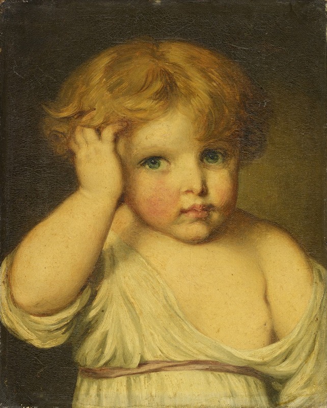 Jean-Baptiste Greuze - Bildnis eines Kindes