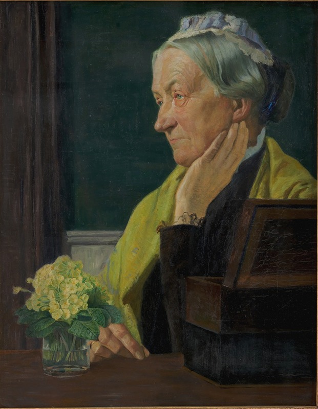 Johan Rohde - Ane Marie Rohde, née Schmidt, mother of the artist