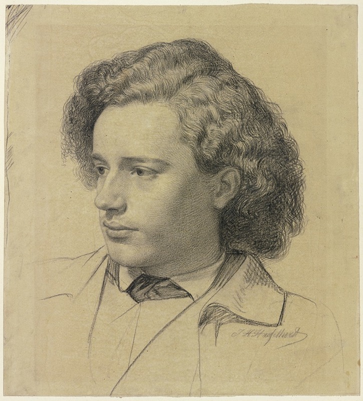 Johann Heinrich Hasselhorst - Bildnis des Malers Albert Hendschel
