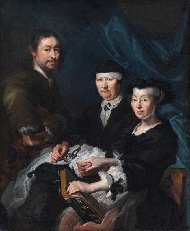 Karel van Mander III - The Artist with his Family