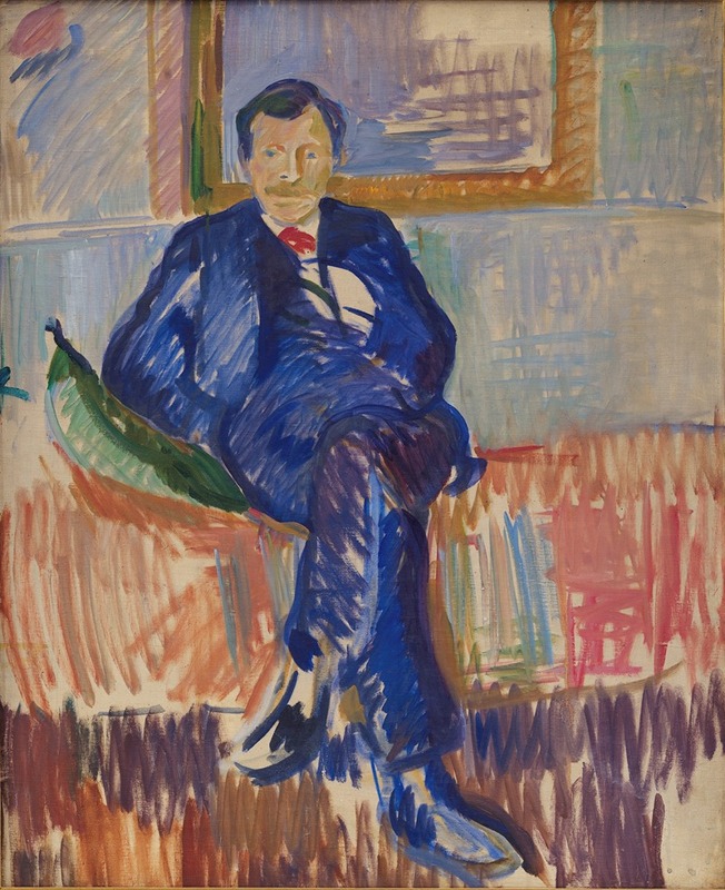 Karl Isakson - Portrait of the Painter Karl Schou