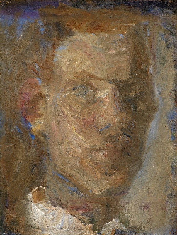 Karl Schou - Seilf-Portrait