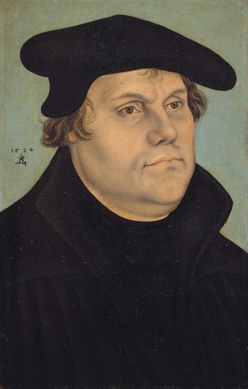 Lucas Cranach the Elder - Portrait of Martin Luther