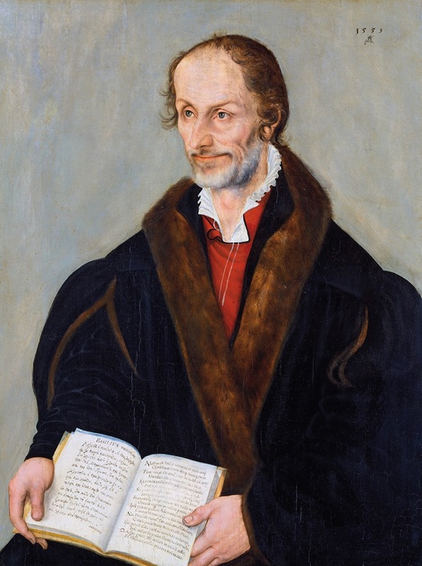 Lucas Cranach the Younger - Portrait of Philipp Melanchthon