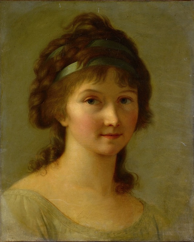 Elisabeth Louise Vigée Le Brun - Portrait of a Lady