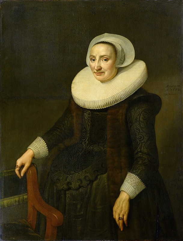 Michiel Jansz. Van Mierevelt - Portrait of an Elderly Woman