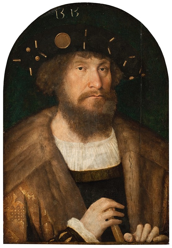 Michel Sittow - Portrait of the Danish King Christian II