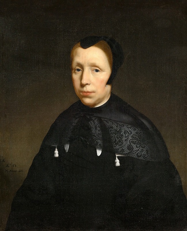 Nicolaes Maes - Portrait of a Widow