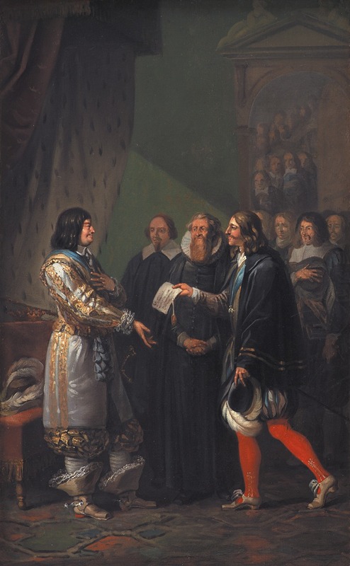Nicolai Abraham Abildgaard - Absolute Monarchy Assigned to Frederik III in 1660