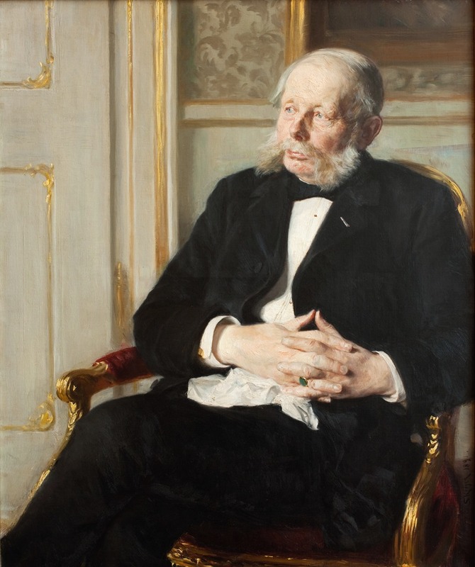 Peder Severin Krøyer - Baron Otto Ditlev Rosenørn-Lehn
