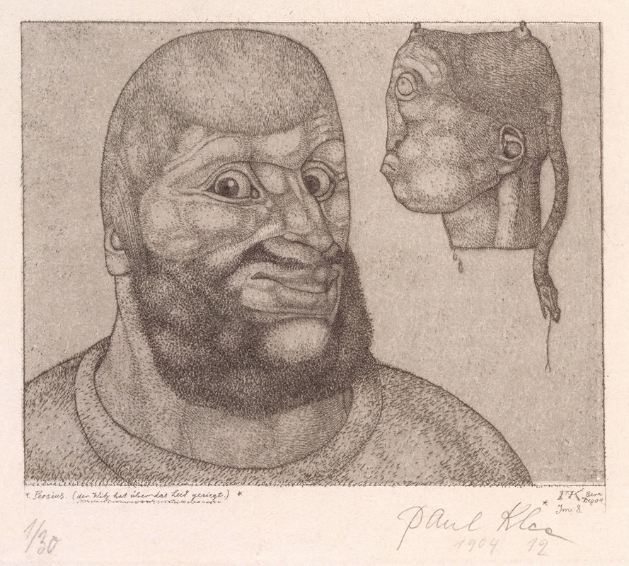 Paul Klee - Perseus.