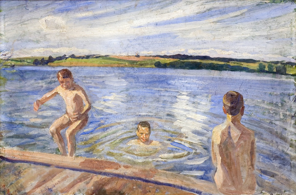 Peter Hansen - Boys Bathing