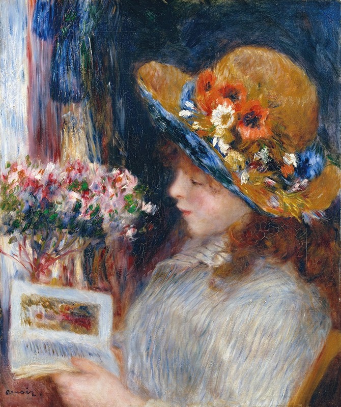 Pierre-Auguste Renoir - Reading Girl