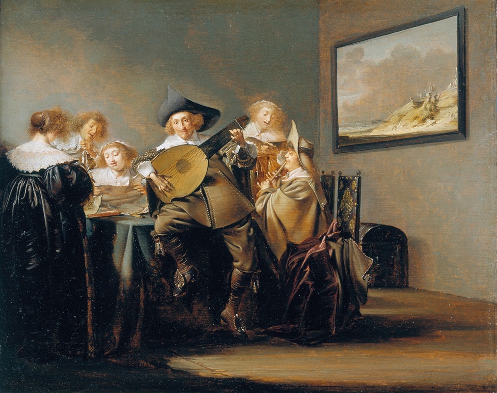 Pieter Codde - Company of Music-Makers