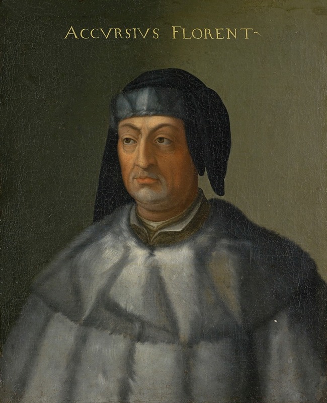 Anonymous - Portrait of Accursius