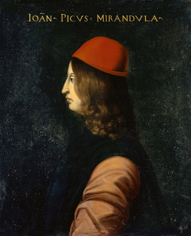 Anonymous - Portrait of Giovanni Pico della Mirandola