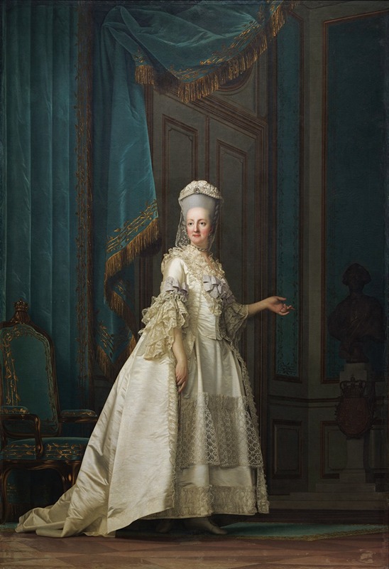 Vigilius Eriksen - The Queen Dowager Juliane Marie