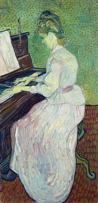 Vincent van Gogh - Marguerite Gachet at the Piano