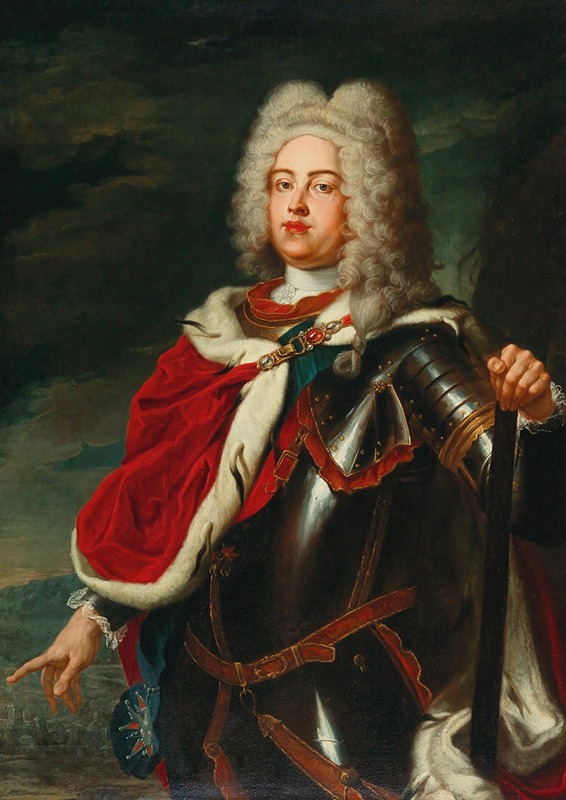 Ádam Mányoki - A State Portrait Of Frederick August II, Elector Of Saxony And King Of Poland (1696–1763)