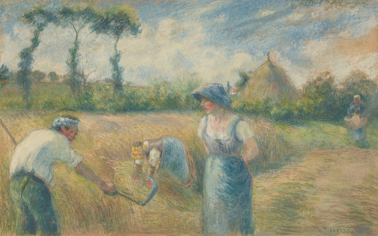 Camille Pissarro - La Récolte