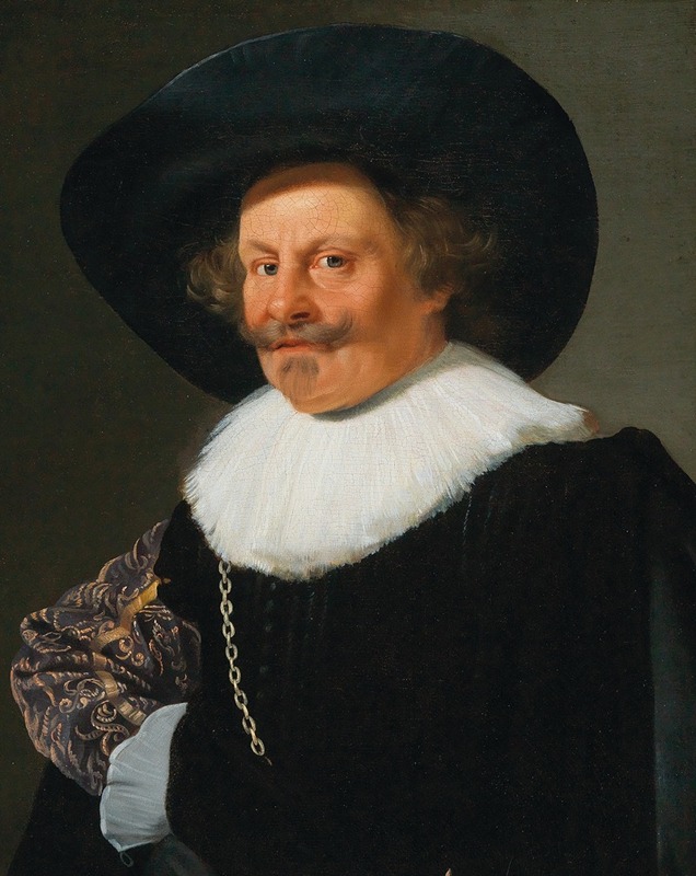 Circle of Frans Hals - Portrait Of A Nobleman