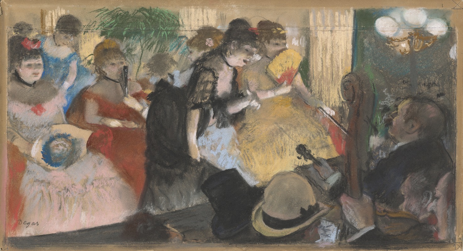 Edgar Degas - Café-Concert